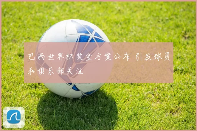 巴西世界杯奖金方案公布 引发球员和俱乐部关注