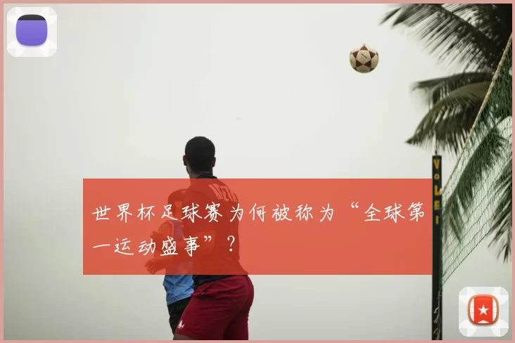 世界杯足球赛为何被称为“全球第一运动盛事”?