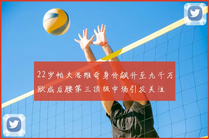 22岁帕夫洛维奇身价飙升至九千万欧成后腰第三顶级中场引发关注