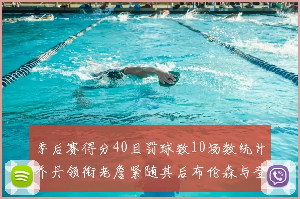 季后赛得分40且罚球数10场数统计乔丹领衔老詹紧随其后布伦森与登库并肩奋战