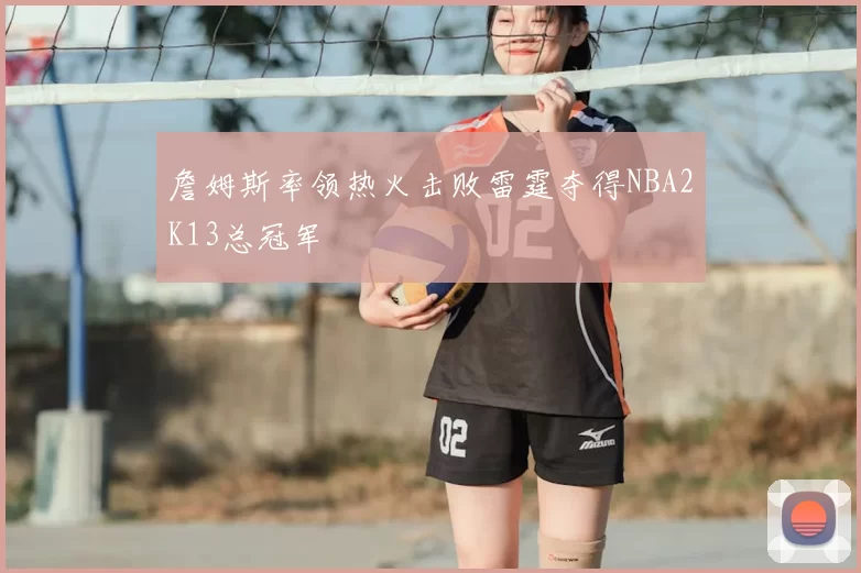 詹姆斯率领热火击败雷霆夺得NBA2K13总冠军